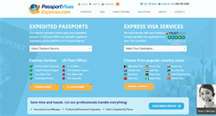 Desktop Screenshot of passportvisasexpress.com